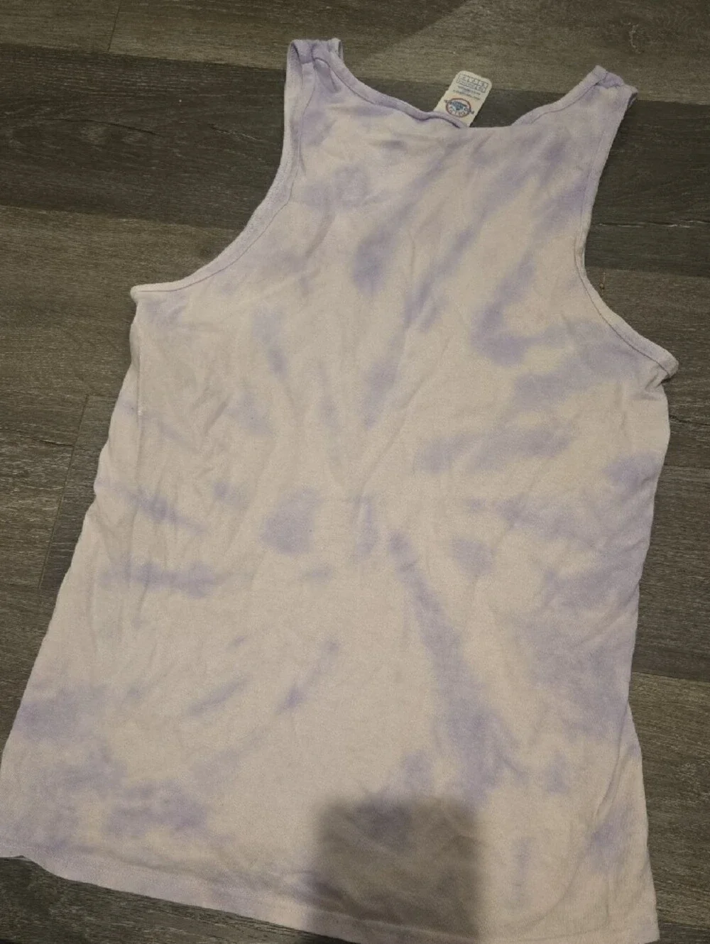 Delta Lavender Tie-Dye Bulldogs Tank Top